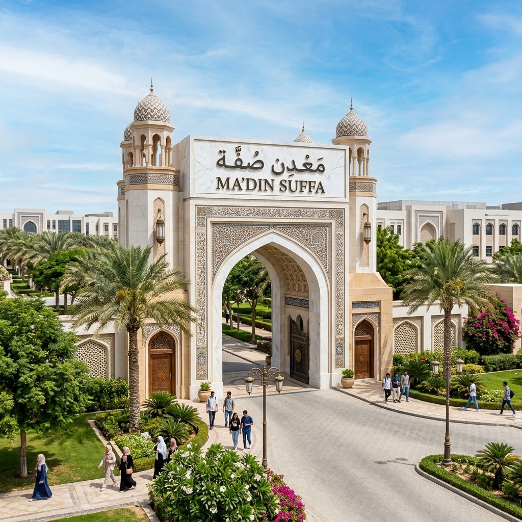 Ma'din Suffa Campus Entrance